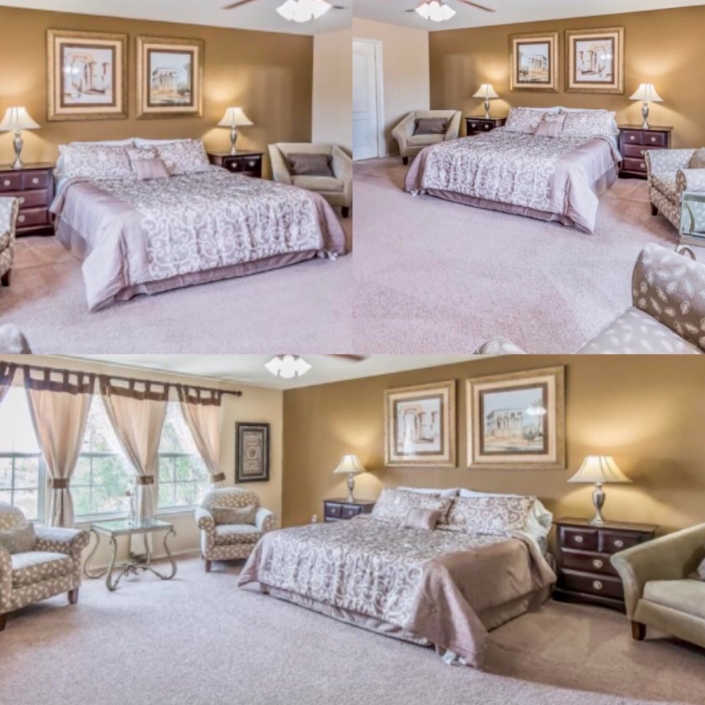 •10 piece King size bed set
•100% cotton sheets